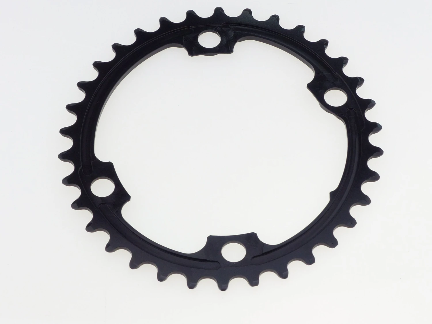 Absolute Black Premium OVAL ROAD 110/4 BCD Dura Ace FC-R9100/9150/9000/Ultegra FC-R8000/8050/6800 34 Zähne Kettenblatt 4 Absolute Black Premium OVAL ROAD 110/4 BCD Dura Ace FC-R9100/9150/9000/Ultegra FC-R8000/8050/6800 34 Zähne Kettenblatt – Bild 2