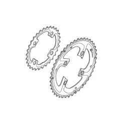 Shimano XTR 14 Kettenblatt 40 Z&auml;hne, Y-1LS 98030 FC-M985, 28/40 -Fahrradladen shimano xtr 14 kettenblatt 40 zaehne y 1ls 98030 fc m985 28 402