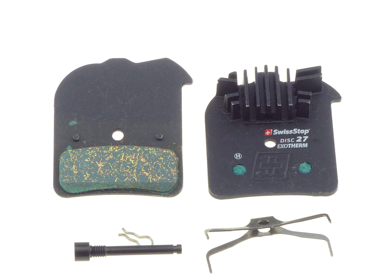 Swissstop Shimano XTR/XT/SLX/Saint/Zee M9120/M8120/M8020/M7120/M820/M640 Exotherm 2 Nr. 27 Bremsbeläge 4 Swissstop Shimano XTR/XT/SLX/Saint/Zee M9120/M8120/M8020/M7120/M820/M640 Exotherm 2 Nr. 27 Bremsbeläge – Bild 2