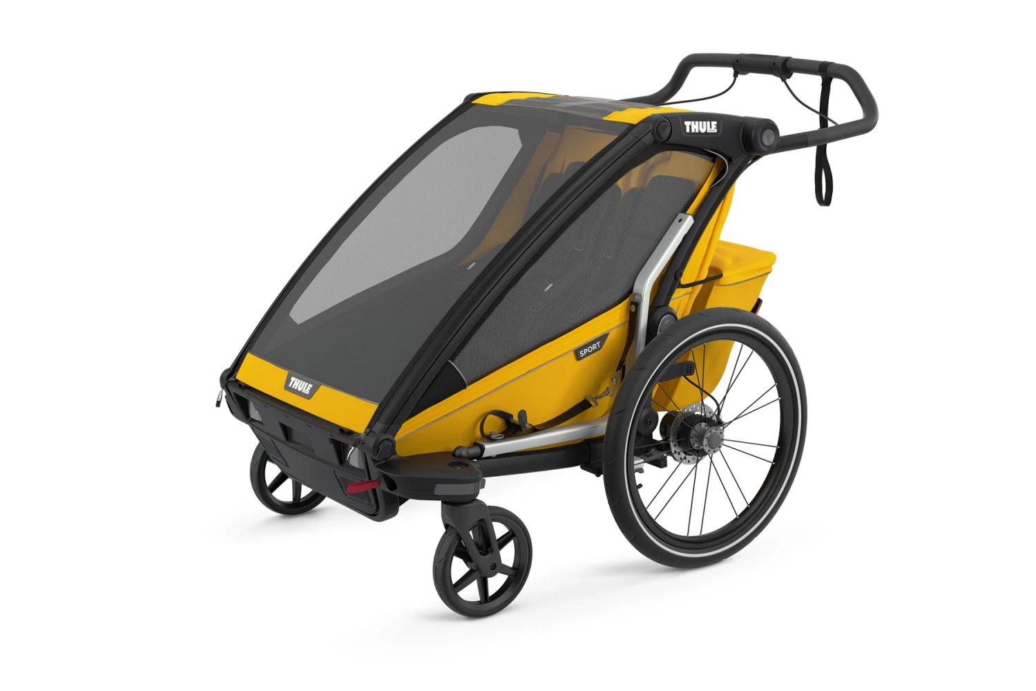 Thule Chariot Sport 2 Spectra Yellow/black Kinderanhänger 5 Thule Chariot Sport 2 Spectra Yellow/black Kinderanhänger – Bild 3