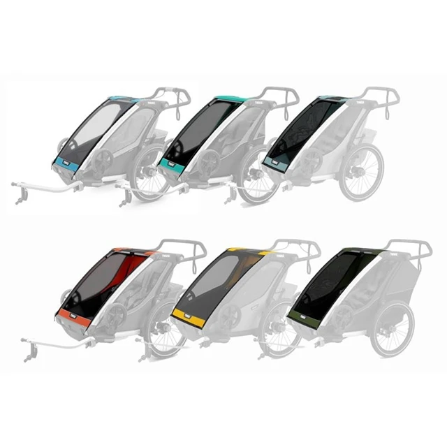 Thule Fliegennetz (Mesh Cover) Midnight Black Für Sport 2 Anhänger 3 Thule Fliegennetz (Mesh Cover) Midnight Black Für Sport 2 Anhänger